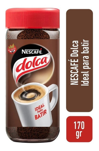 Nescafe Dolca Clasico Frasco Pack 3 Unidades De 170 Gramos