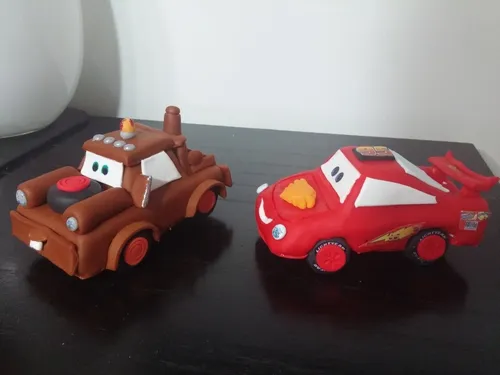 Adorno Mate O El Rayo Cars A Eleccion Porcelana Fria