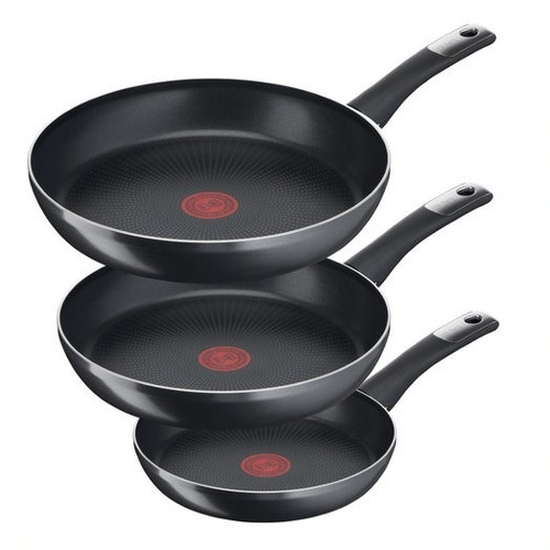 Juego De Sartenes 20/24/25 Hard Titanium Plus, Tefal, C38290