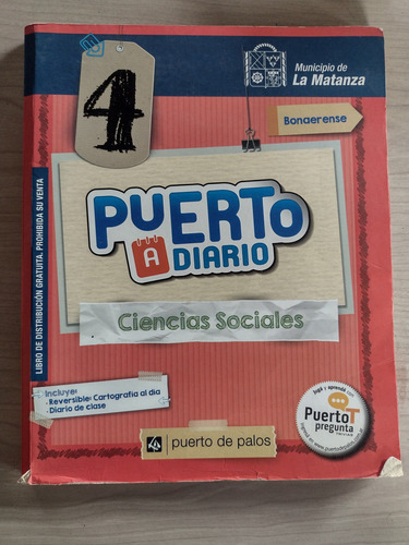 Puerto A Diario 4° - Cs Sociales + Atlas - Puerto De Palos (Usado)