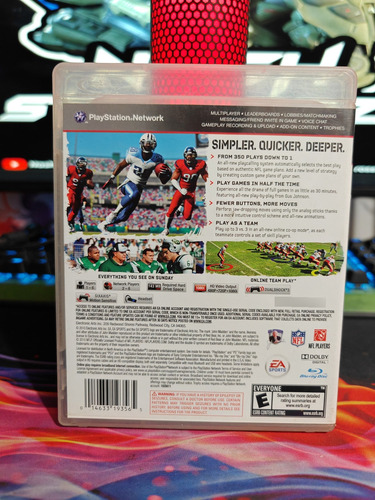 Madden Nfl 11 Ps3 (Reacondicionado)