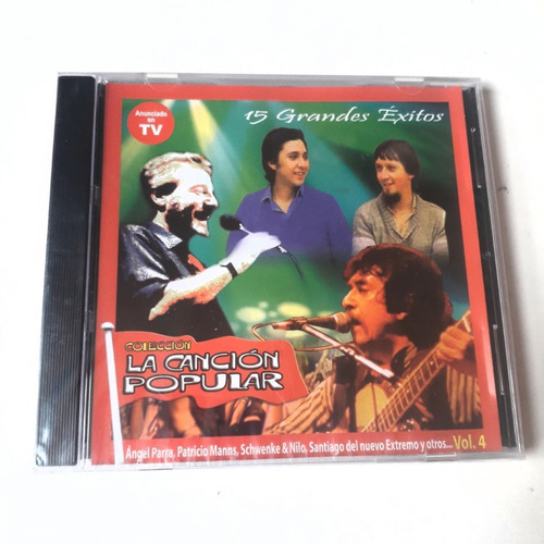 Cd   Canción Popular   Patricio Manns, Angel Parra     