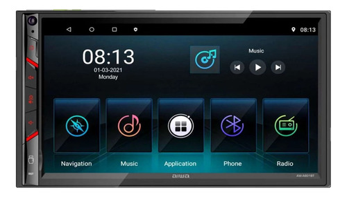 Auto Radio Android Full Hd 7  2 Din 1gb+16gb 5wx4 Mirrorlink