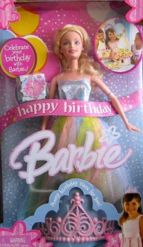 Producto Generico - Mattel Feliz Cumpleaños Barbie Muñeca.