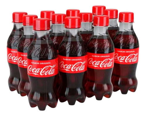 Coca Cola Mini 12 Piezas 250ml. Refresco Sabor Cola Original