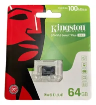 Comprar Memoria Micro Sd Kingston 64gb Canvas Select Plus Clase 10