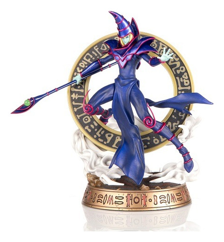 Yu-gi-oh! Dark Magician Pvc Figure Statue (blue Variant)