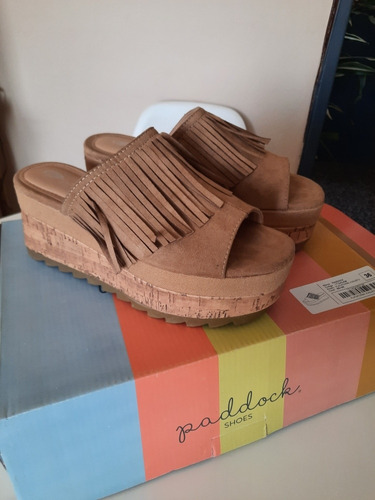 Sandalias Casual Con Plataforma Zapatos Talle 36