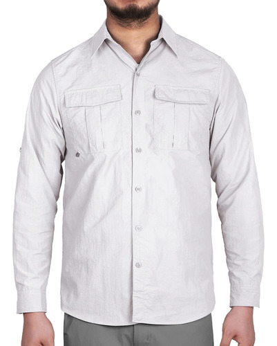Camisas De Senderismo Up+ Para Hombre, Camisas De Pesca De M
