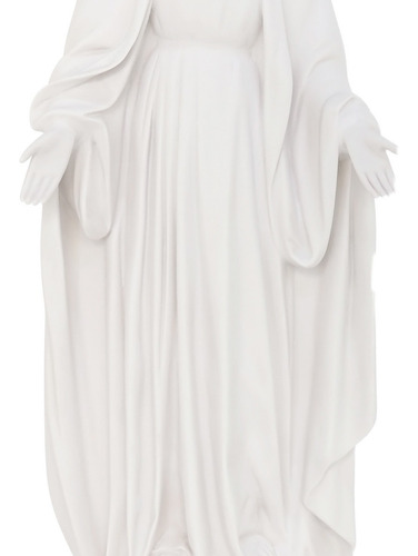 Nossa Senhora Das Graças 65cm P/ Exterior - Pó De Mármore