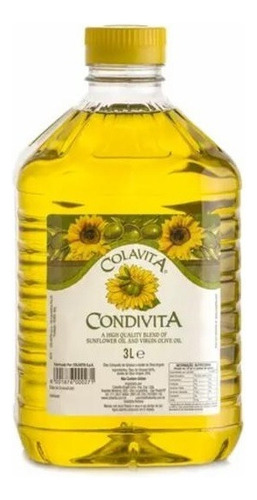 Leo De Girassol Com Azeite De Oliva Colavita 3l