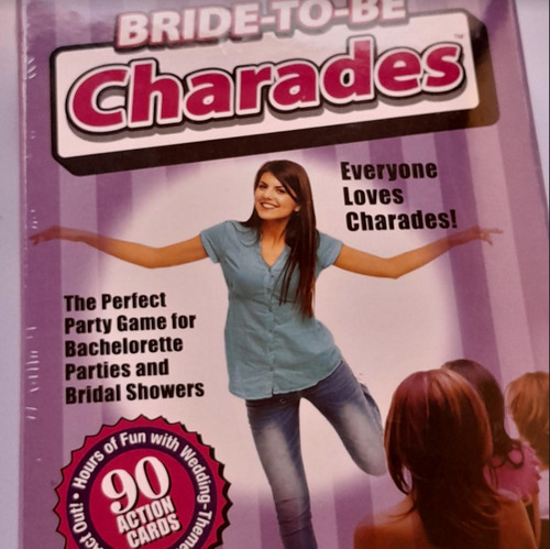 Juego Despedida De Soltera Bride To Be Charades