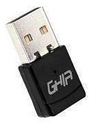 Adaptador De Red Ghia Usb 2.0 Inalambrico Dual Band 600 Mbps