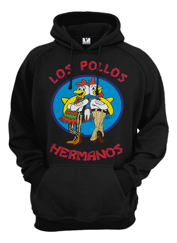 Sudadera Pollos Hermanos, Unisex Con Capucha Y Cangurera