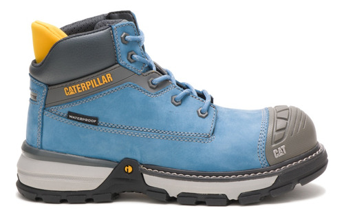 Caterpillar Excavator Bota Impermeables Dieléctricas Mujer 