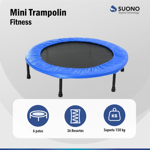 Mini Trampolin Gimnasia Fitness Profesional