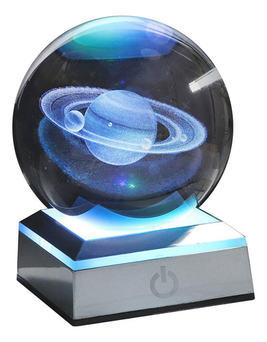 New Bola 3d Gravada A Laser Com Planetas Mínimos, Modelo De