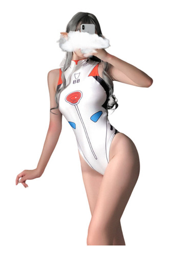 Sexy Cosplay Evangelion Rei Ayanami Lenceria Erotica Kawaii