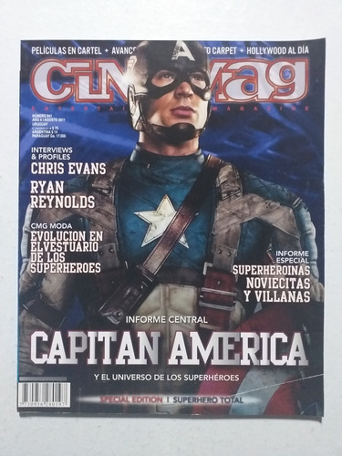 Revista Cinemag # 41. Edición Especial Superheroes. 