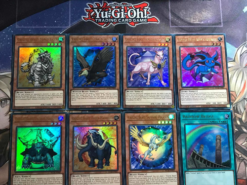 Set Combo Crystal Beast Inglés Yu-gi-oh! Original Konami