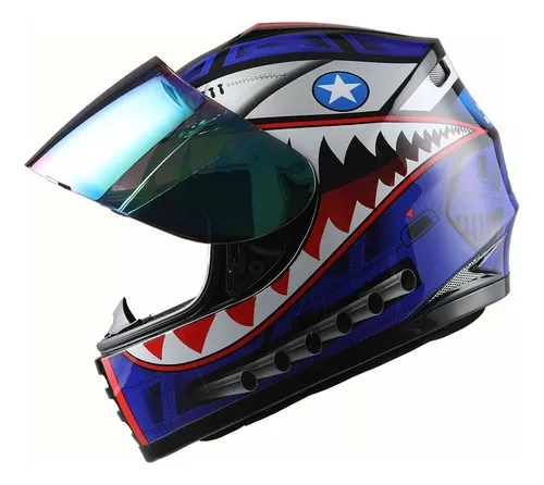 WOW Casco completo para moto de calle