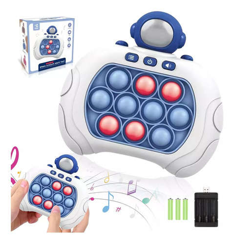 Juego Popit Electronico Juguete Antiestré Quick Push Consola