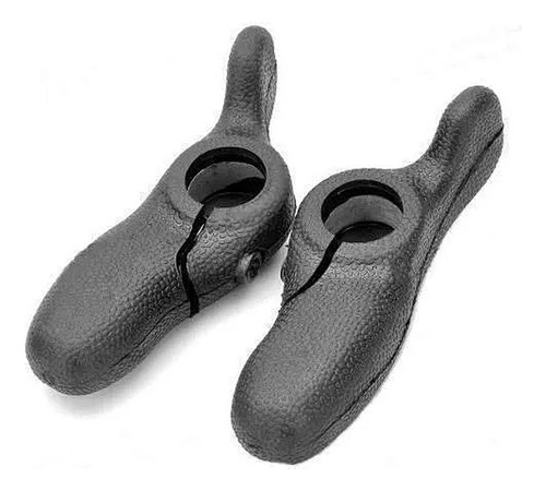 Bar End Emborrachado Ergonômico Chifre Guidão Bike Bicicleta