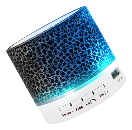 Altavoz Inalámbrico Con Minialtavoz, Luces Pequeñas, 7 Color