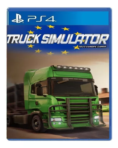 Simulador de caminhão de PS4 e Xbox One