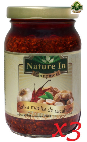 Salsa Macha De Cacahuate 250g Nature In Gourmet