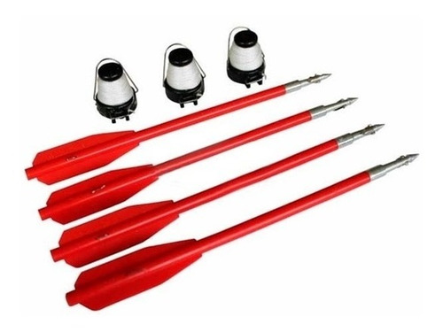 Besta Crossbow Ntk Macuxi 10 Flechas 50 Esferas 6 Carreteis