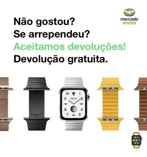 Imagem 7 de 7 de Pulseira Ibands Aço Magnético Milanese Loop Para Apple Watch