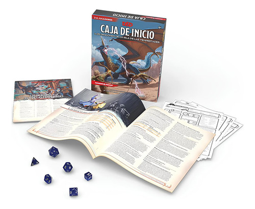 D&d Caja De Inicio Dragones Isla Tempestades Juego De Rol