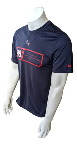 Nike Men's Houston Texans Engineered To Jj Watt Navy Sho Eep