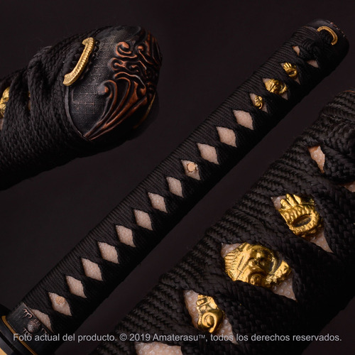 Imagen 4 de 8 de Katana Sable Samurai Kensei Musashi Be Templada Filo Extremo