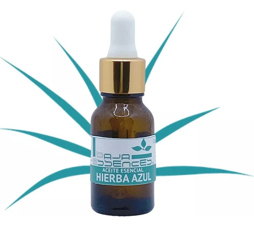 Aceite Esencial De Hierba Azul Blue Grass - Baja Essences