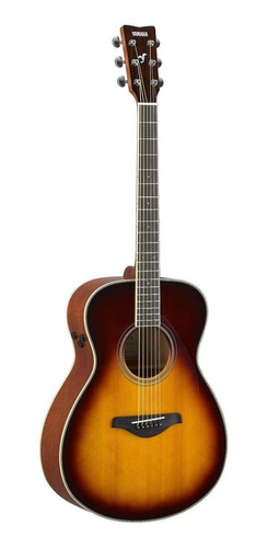 Imagen 1 de 2 de Guitarra acústica Yamaha TransAcoustic FS-TA para diestros brown sunburst brillante