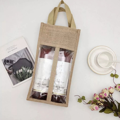 Bolsa Mano Vino Tinto Segur Regalo Porta Botella Estuche
