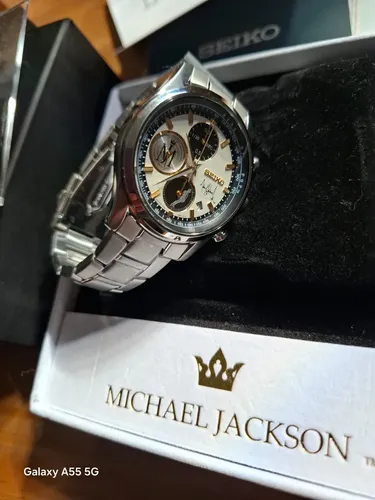 Relógio Seiko Michael Jackson Edição Limitada 5000 Peças