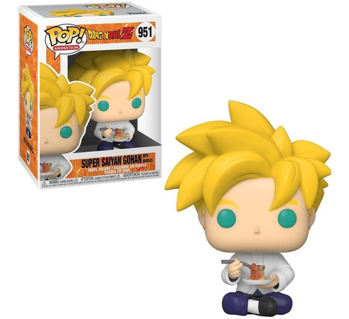 Super Saiyan Gohan With Noodles Funko Pop (951) ¡ En Stock! 