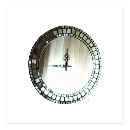  Reloj Espejo Deco Mosaico Xl Grande Minimalista Abstracto