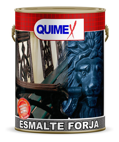 Esmalte sintético de forjamento de tripla ação de 1 litro Quimex Inca Plate Color Paint