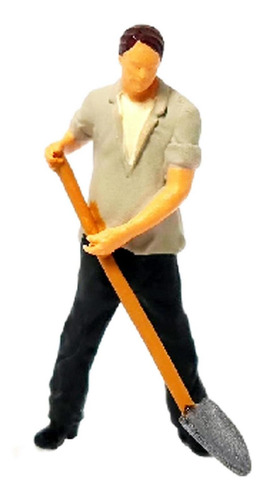 Diseño De Modelo De Trabajador En Miniatura De Figura 1:64