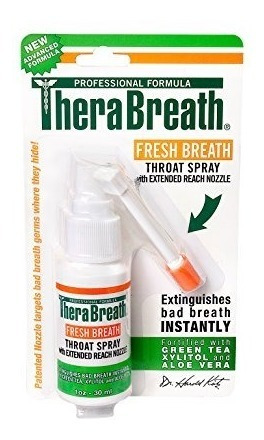 Therabreath Dentist Formulated Fresh Breath Spray Para Lleva