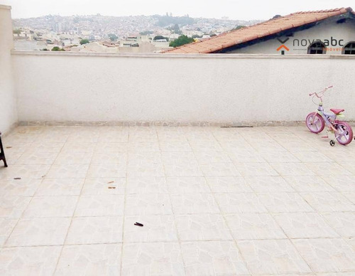 Imagem 26 de 27 de Cobertura Com 2 Dormitórios À Venda, 45 M² Por R$ 280.000,00 - Jardim Santo Alberto - Santo André/sp - Co1029