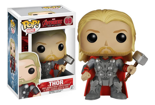 Figura De Acción Funko Marvel: Avengers 2 - Thor Bobble Head