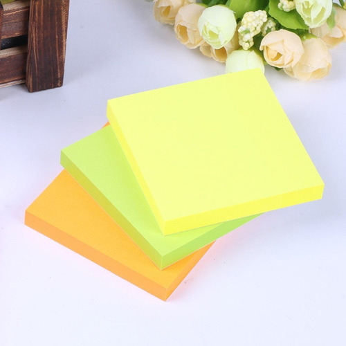 Deli 9085 - Papel Para Notas (100 Hojas, 76 X 76 Mm), Color