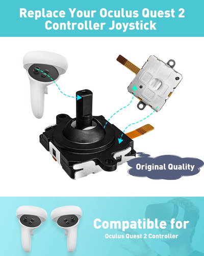 Kit De Reemplazo De Joystick Para El Controlador Oculus Ques