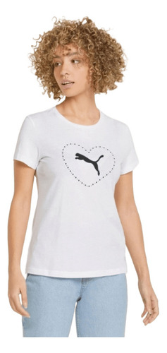 Playera Puma Valentine's Day Graphic Para Mujer 848408-02