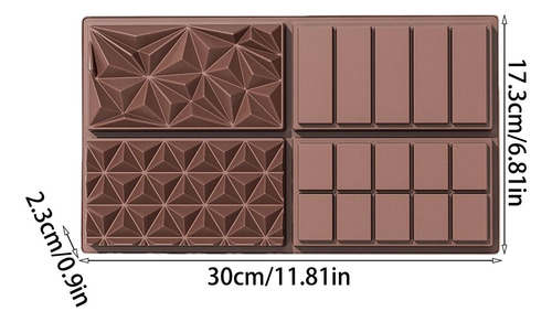 Molde De Chocolate De Silicona Decoración De Pasteles Moldes